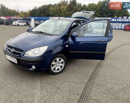 Синий Хендай Гетц, объемом двигателя 1.6 л и пробегом 175 тыс. км за 6000 $, фото 2 на Automoto.ua