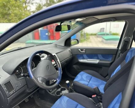 Синий Хендай Гетц, объемом двигателя 1.4 л и пробегом 163 тыс. км за 4099 $, фото 5 на Automoto.ua