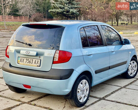 Синий Хендай Гетц, объемом двигателя 1.4 л и пробегом 93 тыс. км за 4500 $, фото 11 на Automoto.ua