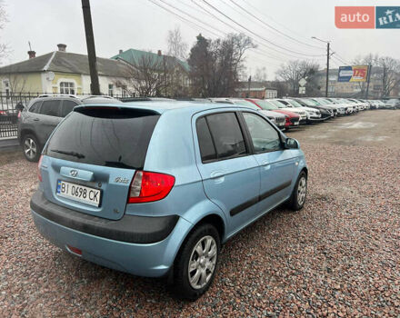 Синий Хендай Гетц, объемом двигателя 1.6 л и пробегом 161 тыс. км за 5499 $, фото 6 на Automoto.ua
