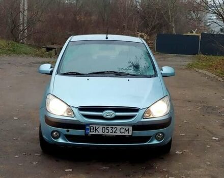 Синій Хендай Гетц, об'ємом двигуна 1.4 л та пробігом 311 тис. км за 3600 $, фото 1 на Automoto.ua