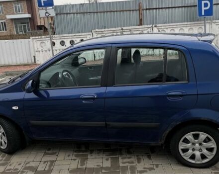 Синий Хендай Гетц, объемом двигателя 1.4 л и пробегом 140 тыс. км за 4300 $, фото 6 на Automoto.ua