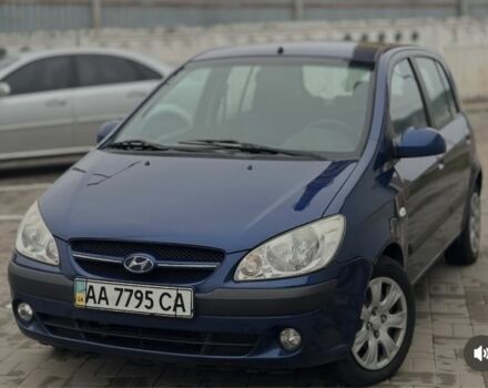 Синий Хендай Гетц, объемом двигателя 1.4 л и пробегом 140 тыс. км за 4300 $, фото 1 на Automoto.ua