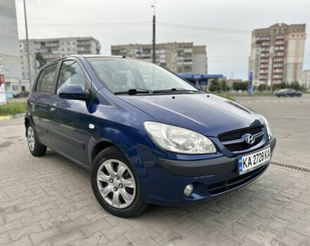 Синий Хендай Гетц, объемом двигателя 1.4 л и пробегом 163 тыс. км за 4099 $, фото 2 на Automoto.ua