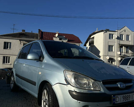 Синий Хендай Гетц, объемом двигателя 1.4 л и пробегом 236 тыс. км за 3200 $, фото 5 на Automoto.ua