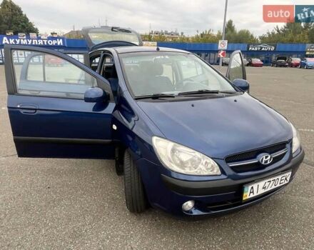 Синий Хендай Гетц, объемом двигателя 1.6 л и пробегом 175 тыс. км за 6000 $, фото 3 на Automoto.ua