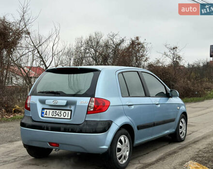 Синий Хендай Гетц, объемом двигателя 1.4 л и пробегом 217 тыс. км за 4400 $, фото 7 на Automoto.ua