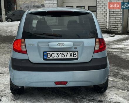 Синий Хендай Гетц, объемом двигателя 1.4 л и пробегом 230 тыс. км за 5300 $, фото 5 на Automoto.ua