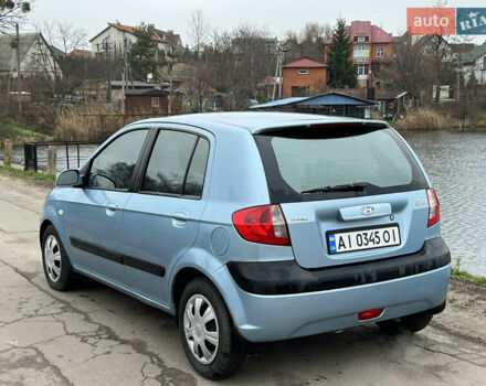 Синий Хендай Гетц, объемом двигателя 1.4 л и пробегом 217 тыс. км за 4400 $, фото 9 на Automoto.ua