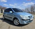 Синий Хендай Гетц, объемом двигателя 1.4 л и пробегом 212 тыс. км за 5000 $, фото 1 на Automoto.ua