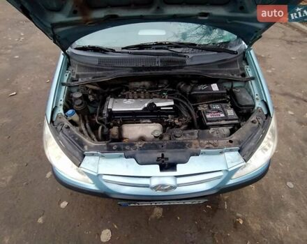 Синій Хендай Гетц, об'ємом двигуна 1.4 л та пробігом 311 тис. км за 3600 $, фото 15 на Automoto.ua