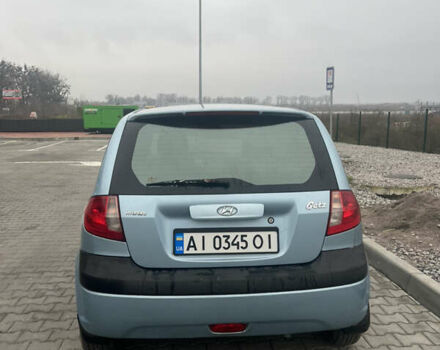 Синий Хендай Гетц, объемом двигателя 1.4 л и пробегом 235 тыс. км за 4700 $, фото 6 на Automoto.ua