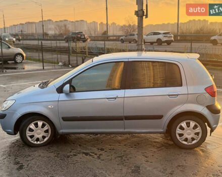 Синий Хендай Гетц, объемом двигателя 1.4 л и пробегом 200 тыс. км за 4500 $, фото 2 на Automoto.ua