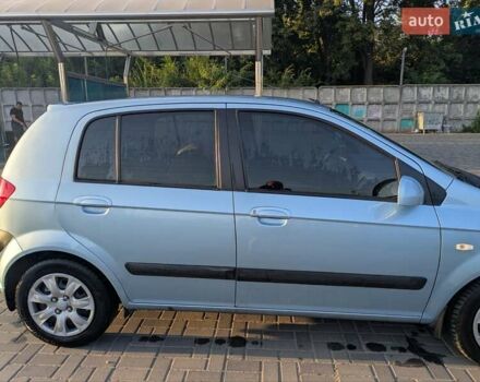 Синий Хендай Гетц, объемом двигателя 1.6 л и пробегом 96 тыс. км за 5800 $, фото 3 на Automoto.ua