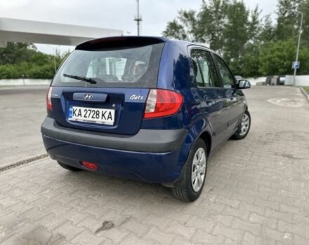 Синий Хендай Гетц, объемом двигателя 1.4 л и пробегом 163 тыс. км за 4099 $, фото 3 на Automoto.ua