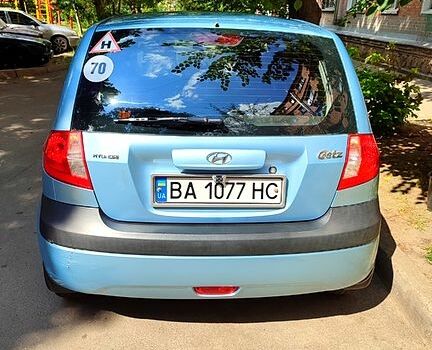 Синій Хендай Гетц, об'ємом двигуна 1.1 л та пробігом 216 тис. км за 3800 $, фото 3 на Automoto.ua