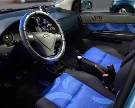 Синий Хендай Гетц, объемом двигателя 1.4 л и пробегом 182 тыс. км за 4800 $, фото 7 на Automoto.ua