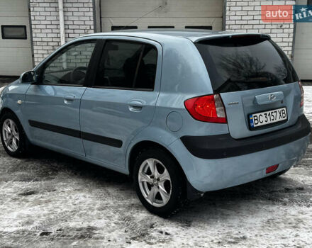 Синий Хендай Гетц, объемом двигателя 1.4 л и пробегом 230 тыс. км за 5300 $, фото 6 на Automoto.ua