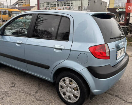 Синий Хендай Гетц, объемом двигателя 1.6 л и пробегом 161 тыс. км за 5900 $, фото 2 на Automoto.ua