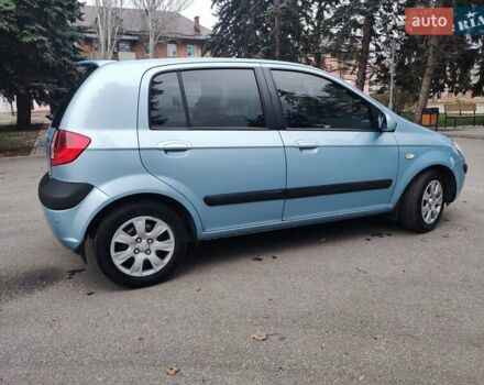 Синий Хендай Гетц, объемом двигателя 1.6 л и пробегом 96 тыс. км за 6300 $, фото 6 на Automoto.ua