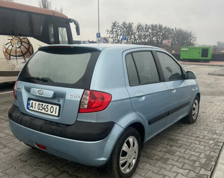 Синий Хендай Гетц, объемом двигателя 1.4 л и пробегом 235 тыс. км за 4700 $, фото 7 на Automoto.ua