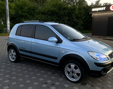 Синий Хендай Гетц, объемом двигателя 1.4 л и пробегом 182 тыс. км за 4800 $, фото 4 на Automoto.ua