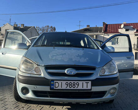 Синий Хендай Гетц, объемом двигателя 1.4 л и пробегом 236 тыс. км за 3200 $, фото 1 на Automoto.ua