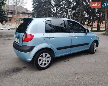 Синий Хендай Гетц, объемом двигателя 1.6 л и пробегом 96 тыс. км за 6300 $, фото 7 на Automoto.ua