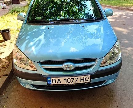 Синій Хендай Гетц, об'ємом двигуна 1.1 л та пробігом 216 тис. км за 3800 $, фото 4 на Automoto.ua