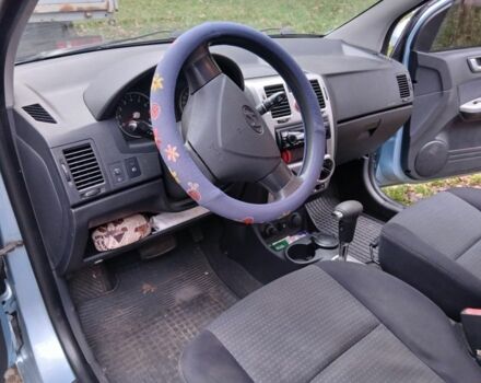 Синий Хендай Гетц, объемом двигателя 1.4 л и пробегом 236 тыс. км за 4600 $, фото 16 на Automoto.ua