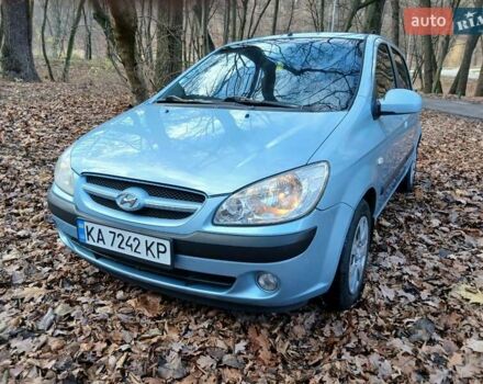 Синий Хендай Гетц, объемом двигателя 1.4 л и пробегом 236 тыс. км за 4600 $, фото 2 на Automoto.ua