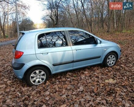 Синий Хендай Гетц, объемом двигателя 1.4 л и пробегом 236 тыс. км за 4600 $, фото 10 на Automoto.ua