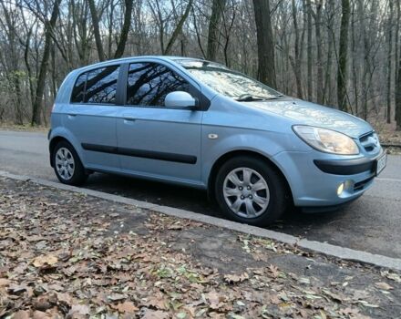 Синий Хендай Гетц, объемом двигателя 1.4 л и пробегом 236 тыс. км за 4600 $, фото 8 на Automoto.ua