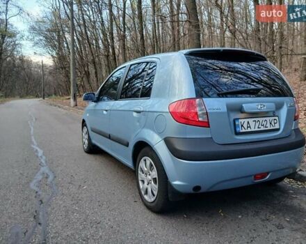 Синий Хендай Гетц, объемом двигателя 1.4 л и пробегом 236 тыс. км за 4600 $, фото 23 на Automoto.ua