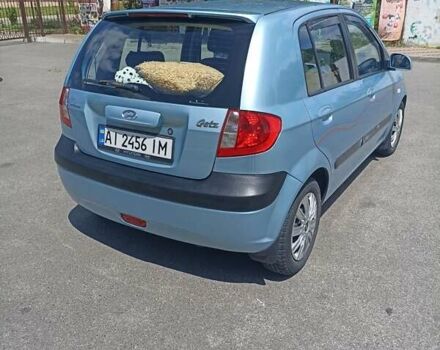 Синий Хендай Гетц, объемом двигателя 1.4 л и пробегом 166 тыс. км за 5000 $, фото 3 на Automoto.ua