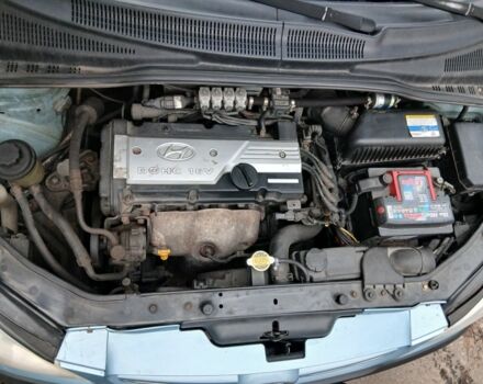 Синий Хендай Гетц, объемом двигателя 1.4 л и пробегом 236 тыс. км за 4600 $, фото 12 на Automoto.ua