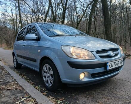 Синий Хендай Гетц, объемом двигателя 1.4 л и пробегом 236 тыс. км за 4600 $, фото 6 на Automoto.ua