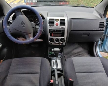 Синий Хендай Гетц, объемом двигателя 1.4 л и пробегом 236 тыс. км за 4600 $, фото 17 на Automoto.ua