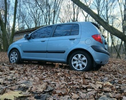 Синий Хендай Гетц, объемом двигателя 1.4 л и пробегом 236 тыс. км за 4600 $, фото 9 на Automoto.ua