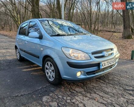 Синий Хендай Гетц, объемом двигателя 1.4 л и пробегом 236 тыс. км за 4600 $, фото 3 на Automoto.ua