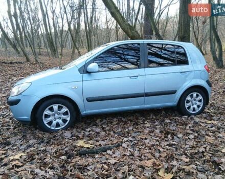 Синий Хендай Гетц, объемом двигателя 1.4 л и пробегом 236 тыс. км за 4600 $, фото 11 на Automoto.ua