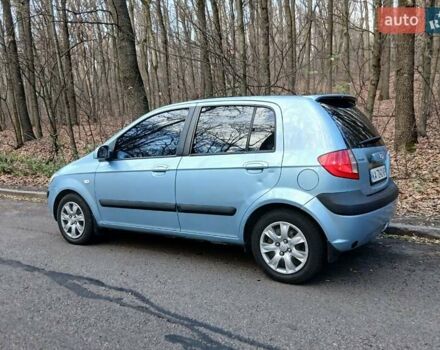 Синий Хендай Гетц, объемом двигателя 1.4 л и пробегом 236 тыс. км за 4600 $, фото 18 на Automoto.ua