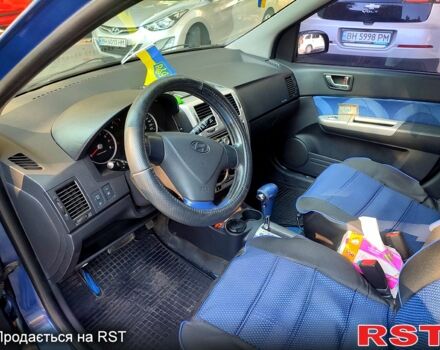 Синий Хендай Гетц, объемом двигателя 1.4 л и пробегом 132 тыс. км за 6000 $, фото 3 на Automoto.ua