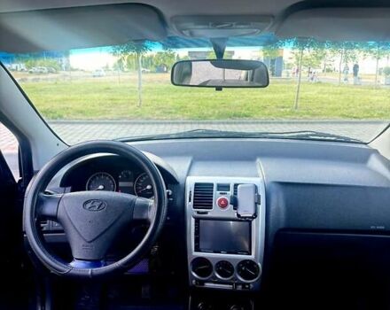 Синий Хендай Гетц, объемом двигателя 1.4 л и пробегом 156 тыс. км за 4500 $, фото 6 на Automoto.ua