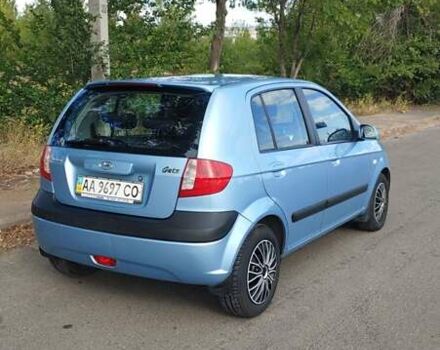 Синій Хендай Гетц, об'ємом двигуна 1.4 л та пробігом 177 тис. км за 5600 $, фото 7 на Automoto.ua