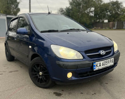 Хендай Гетц 2007 в Киеве на Automoto.ua Синий Хендай Гетц, объемом двигателя 1.6 л и пробегом 174 тыс. км за 5450 $, фото 1 на Automoto.ua
