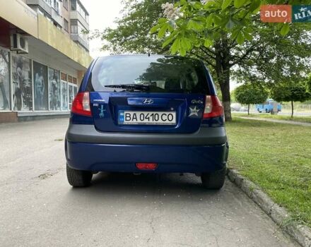 Синий Хендай Гетц, объемом двигателя 1.1 л и пробегом 169 тыс. км за 4850 $, фото 3 на Automoto.ua