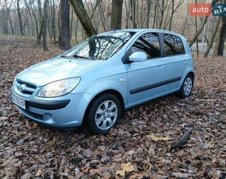Синий Хендай Гетц, объемом двигателя 1.4 л и пробегом 236 тыс. км за 4600 $, фото 1 на Automoto.ua