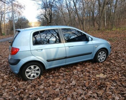 Синий Хендай Гетц, объемом двигателя 1.4 л и пробегом 236 тыс. км за 4600 $, фото 2 на Automoto.ua