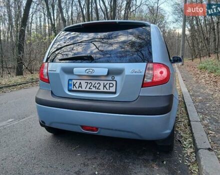 Синий Хендай Гетц, объемом двигателя 1.4 л и пробегом 236 тыс. км за 4600 $, фото 25 на Automoto.ua